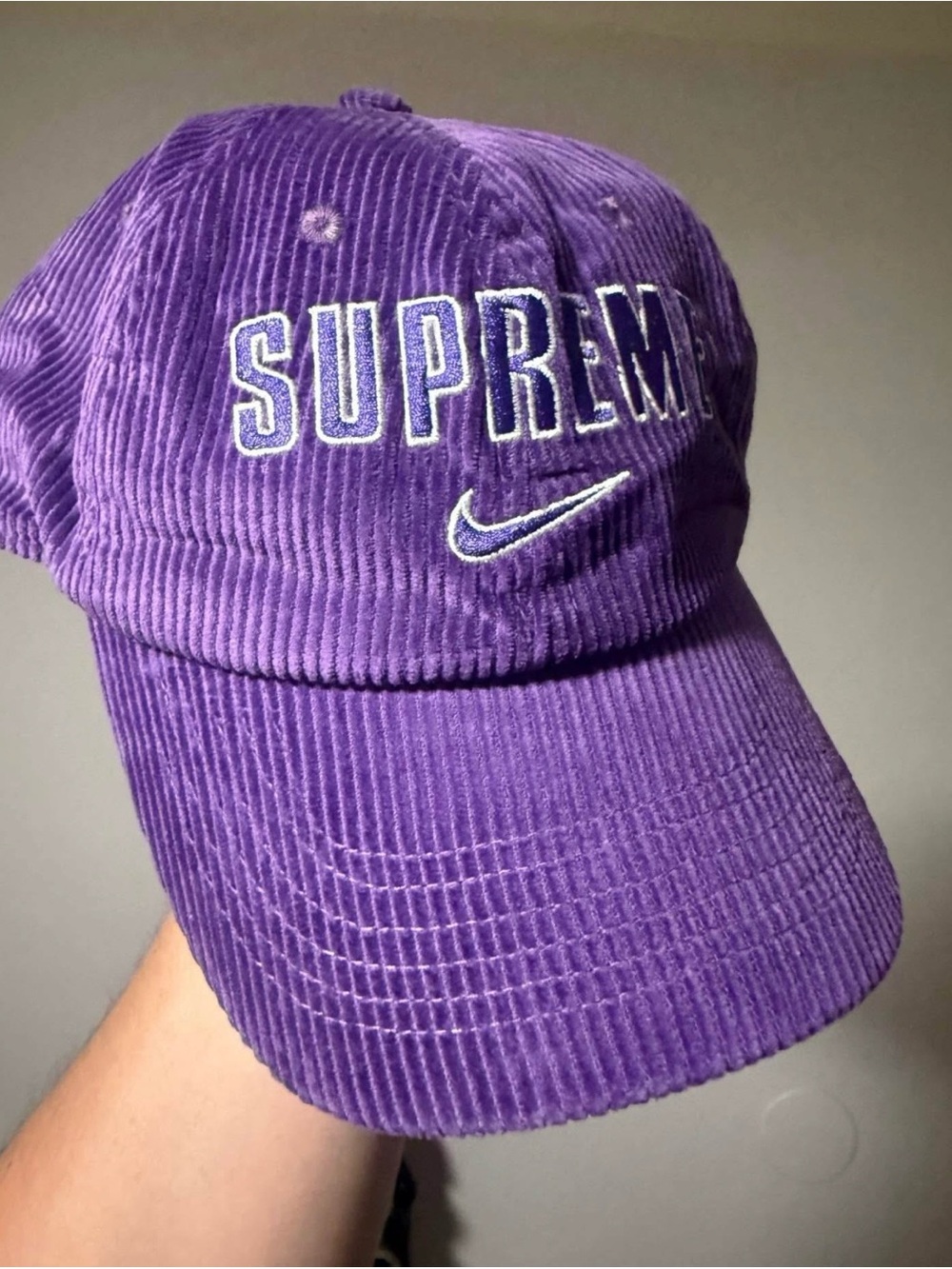 Supreme x Nike corduroy hat